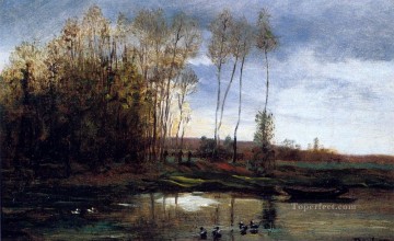 R・バルビゾン シャルル・フランソワ・ドービニー Oil Paintings